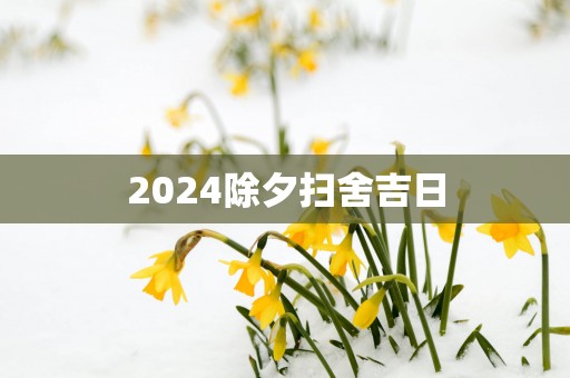 2025除夕扫舍吉日