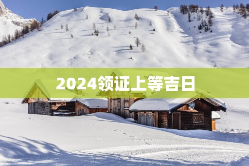 2025领证上等吉日