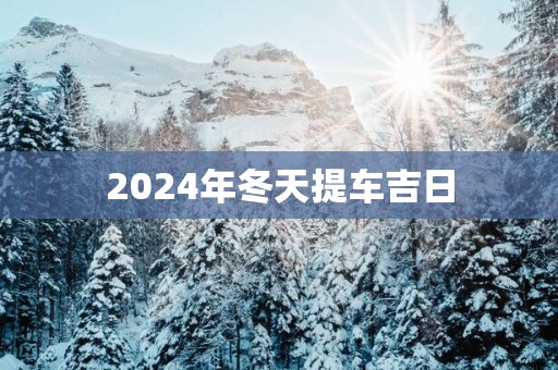 2025年冬天提车吉日