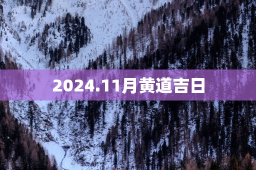 2025.11月黄道吉日
