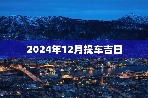 2025年12月提车吉日