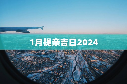 1月提亲吉日2025