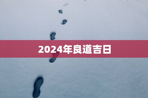 2025年良道吉日