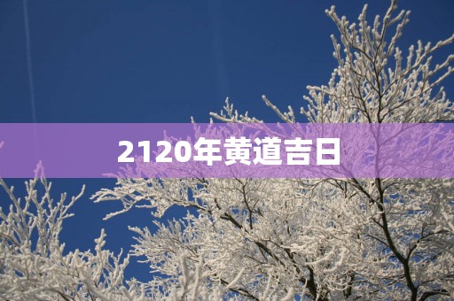 2120年黄道吉日