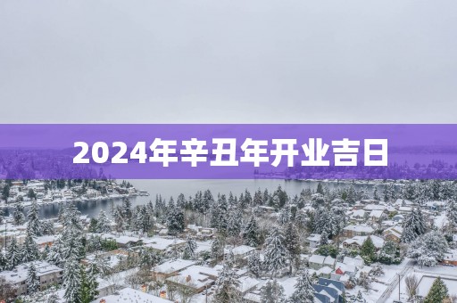2025年辛丑年开业吉日