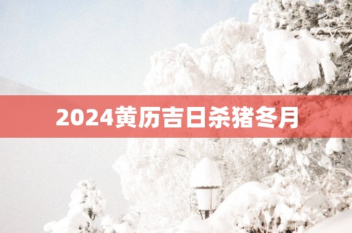 2025黄历吉日杀猪冬月