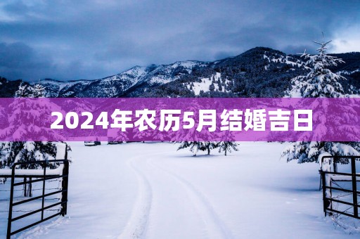 2025年农历5月结婚吉日