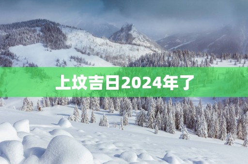 上坟吉日2025年了