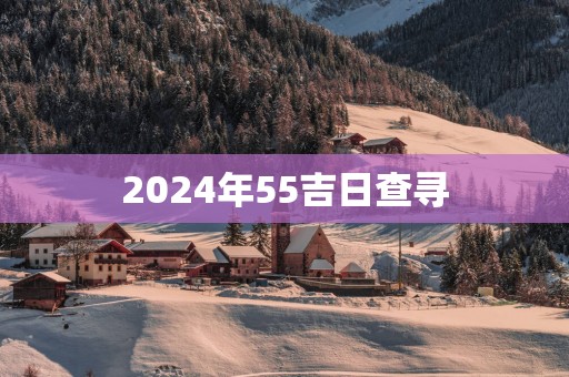 2025年55吉日查寻