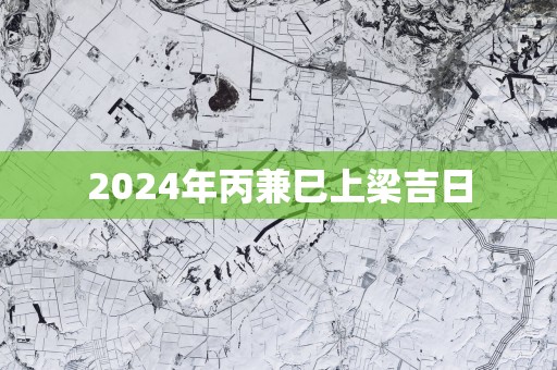 2025年丙兼巳上梁吉日