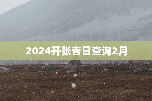 2025开张吉日查询2月