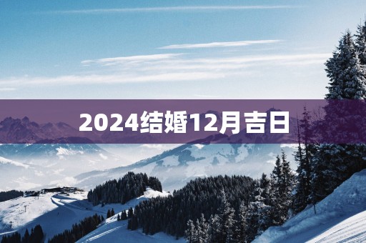2025结婚12月吉日