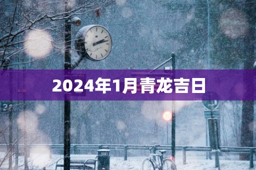 2025年1月青龙吉日