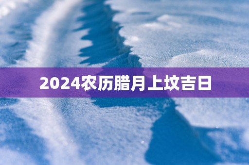 2025农历腊月上坟吉日