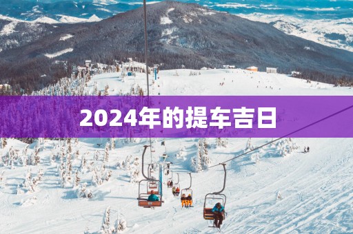 2025年的提车吉日