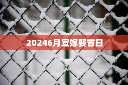 20256月宜嫁娶吉日