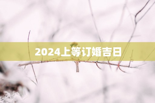 2025上等订婚吉日