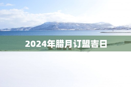 2025年腊月订盟吉日