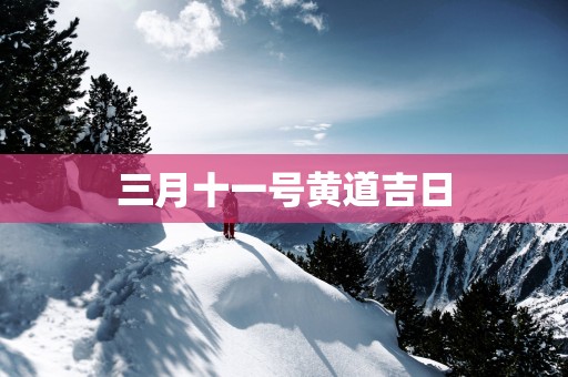 三月十一号黄道吉日