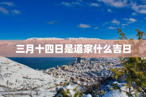三月十四日是道家什么吉日