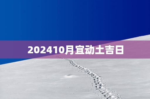 202510月宜动土吉日