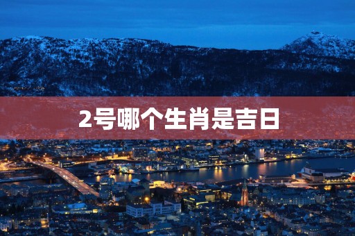 2号哪个生肖是吉日