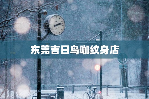 东莞吉日鸟咖纹身店