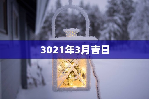3021年3月吉日