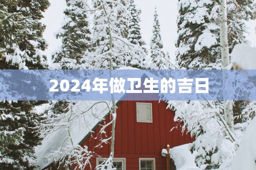 2025年做卫生的吉日