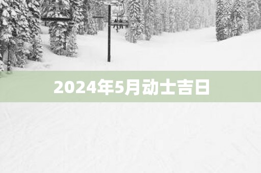 2025年5月动士吉日