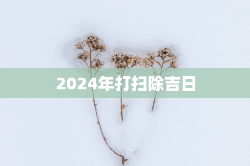2025年打扫除吉日