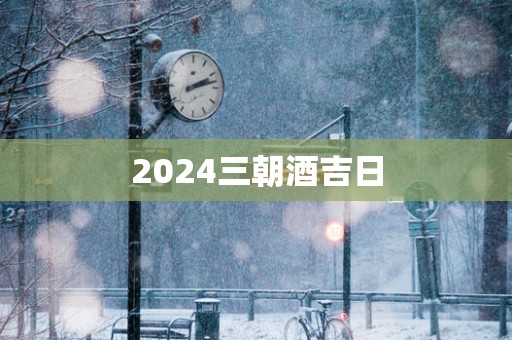 2025三朝酒吉日
