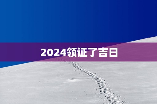2025领证了吉日