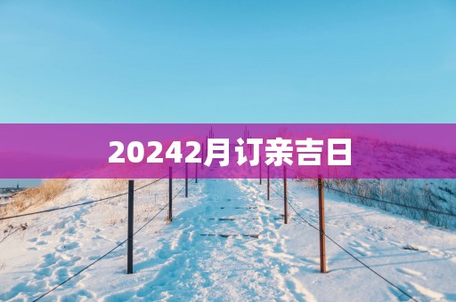 20252月订亲吉日