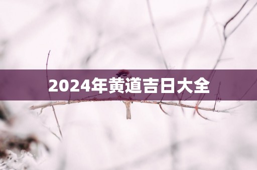2025年黄道吉日大全