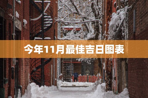今年11月最佳吉日图表
