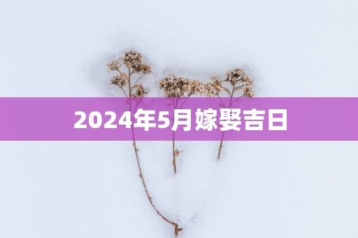 2025年5月嫁娶吉日