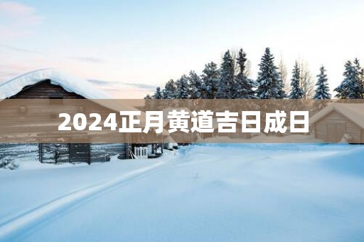 2025正月黄道吉日成日