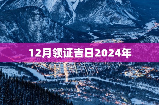 12月领证吉日2025年