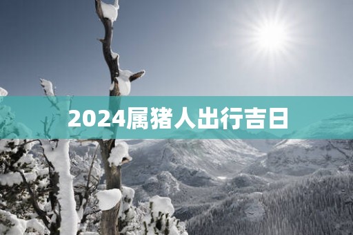 2025属猪人出行吉日