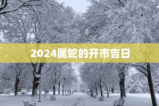 2025属蛇的开市吉日