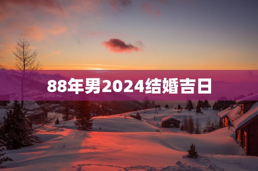 88年男2025结婚吉日