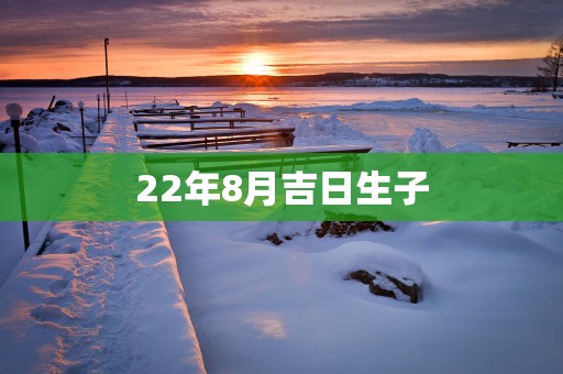 22年8月吉日生子
