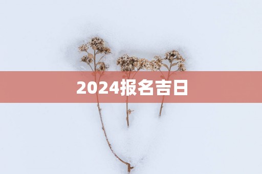 2025报名吉日