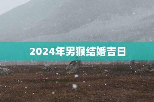 2025年男猴结婚吉日