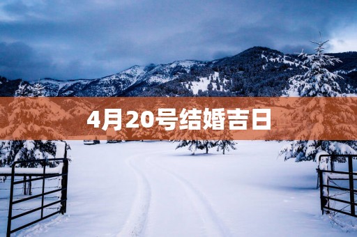 4月20号结婚吉日