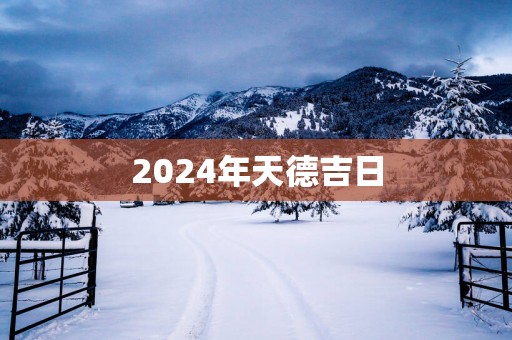 2025年天德吉日