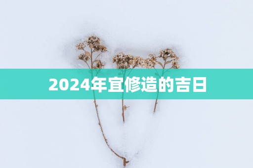 2025年宜修造的吉日