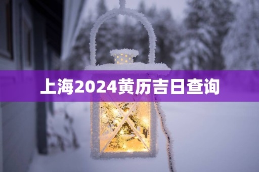 上海2025黄历吉日查询