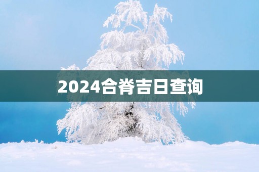 2025合脊吉日查询